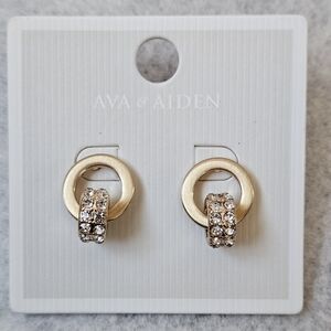 Ava & Aiden Crystal Earrings